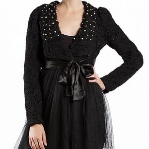 NWT ryu holiday party jacket dress pearling sequin
